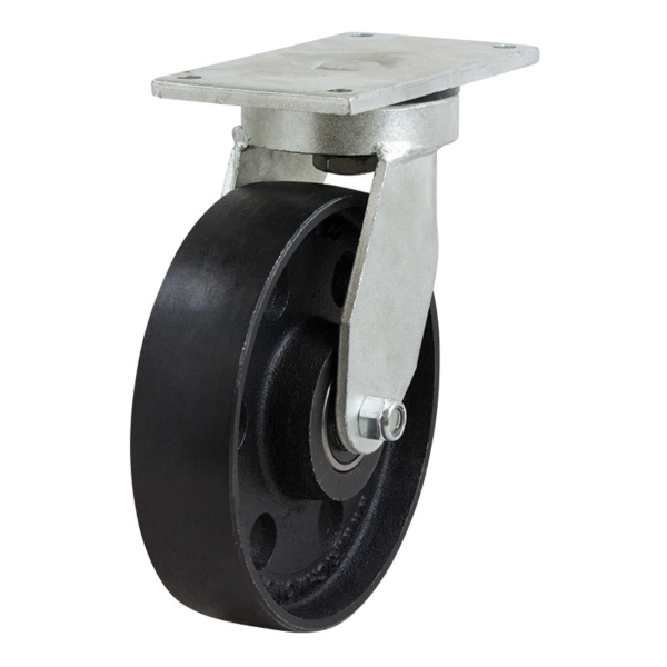 200mm Cast Iron Wheel 1000Kg Capacity Castor (S8088)