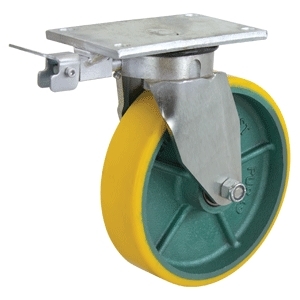 200mm Poly Ci Wheel 500Kg Capacity Castor (S8470D)