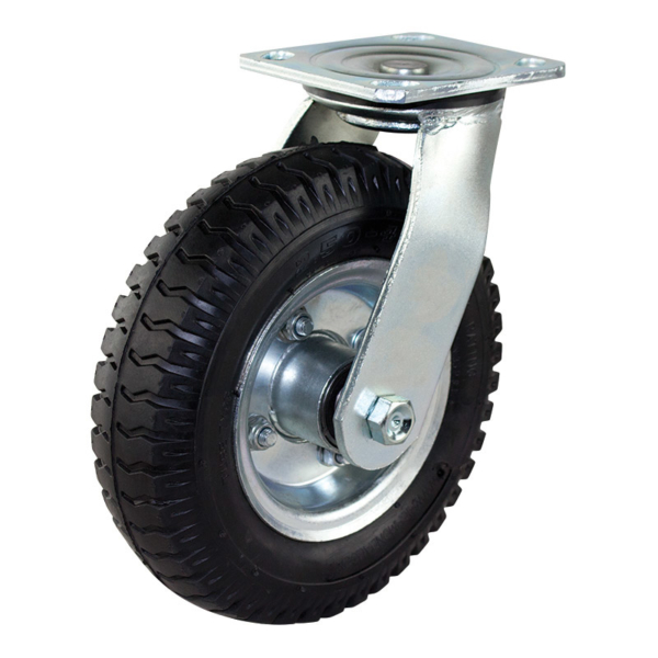 200mm Pneumatic Wheel 100kg Capacity Castor (S8861)