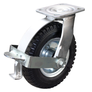 200mm Pneumatic Wheel 100kg Capacity Castor (S8861B)