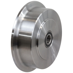 150mm Single Flange Track Wheel | 20mm Axle Diameter (SF699-M20)