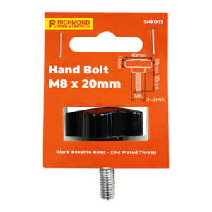 M8 x 20mm Hand Bolt (SHK003)