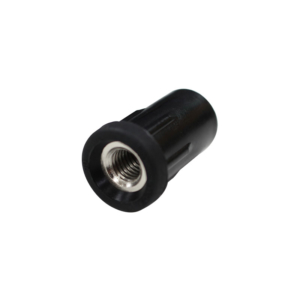 19mm Round M8 Threaded Tube End Mild Steel (TIR19RDM08)