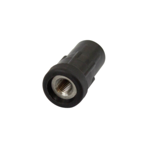 25mm Round M10 Threaded Tube End Stainless Steel (TIR25R0M10SS)