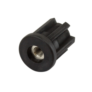 32mm Round M12 Threaded Tube End Stainless Steel (TIR32R0M12SS)