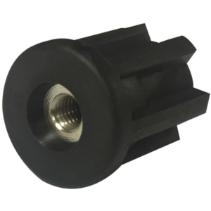 38mm Round M10 Threaded Insert Mild Steel (TIR38R0M10)