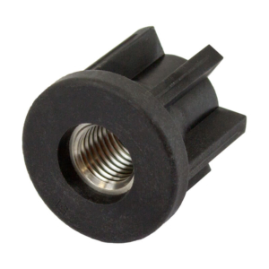 51mm Round M20 Threaded Tube End Stainless Steel (TIR51R0M20SS)