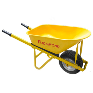 Steel Tray Wheelbarrow with Wide Puncture Proof Steel Wheel (WBR205)