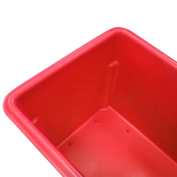 Red 450L Tapered Rotationally Moulded Plastic Tub (RTR450RED) - Image 2