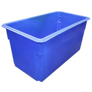 Blue 450L Tapered Rotationally Moulded Plastic Tub (RTR450BLU)