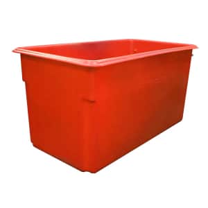 Red 450L Tapered Rotationally Moulded Plastic Tub (RTR450RED)
