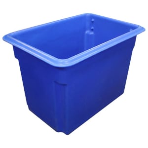 Blue 150L Tapered Rotationally Moulded Plastic Tub (RTR150BLU)
