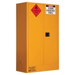 Flammable Liquid Storage Cabinet: 250L - 2 Doors, 3 Shelves