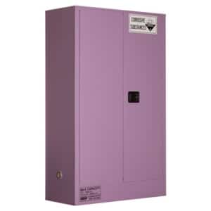Corrosive Substance Storage Cabinet: Metal - 250L, 2 Doors, 3 Shelves