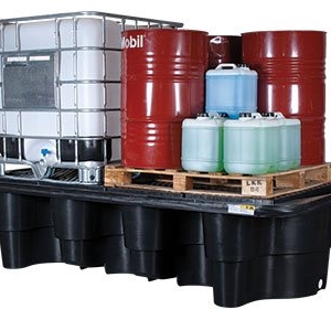 Double IBC containment bund - polyethylene