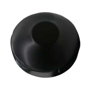 Round Black Steel Post Cap to Suit 65mm NB Posts(GTR333)