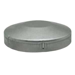 Round Steel Post Cap to Suit 125mm NB Posts (GTR340)