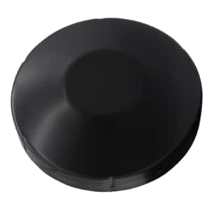 Round Black Steel Post Cap to Suit 125mm NB Posts (GTR341)