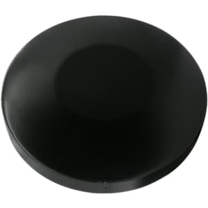 Round Black Steel Post Cap to Suit 200mm NB Posts (GTR345)