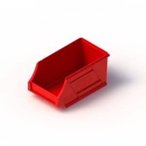 1.0L Red Tech Bin (TBR002RED)