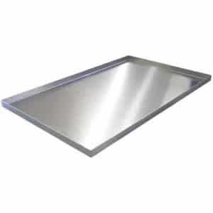 16" Aluminium Bakery Tray - 4 Sides (BKT002)