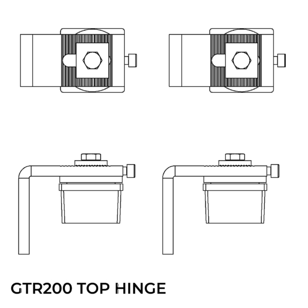 50mm x 50mm Heavy Duty Knock in Bearing Hinge (GTR200) - Image 15