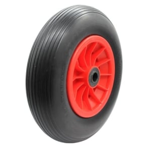 400mm Puncture Proof Nylon Beach Wheel | 1" Axle Diameter (PF1695-1PL)