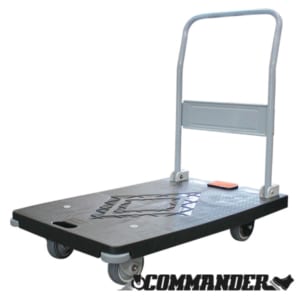 Commander 900 x 600mm Platform Trolley with Foot Operated Brake (PFR044)