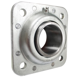 ST211-2 Flange Mount Round Ball Bearing Unit with Four Bolt Flange