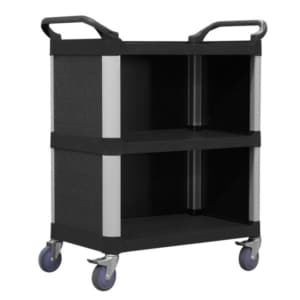 3 Tier 690x430 Service Trolley with Cabinet (STR324)