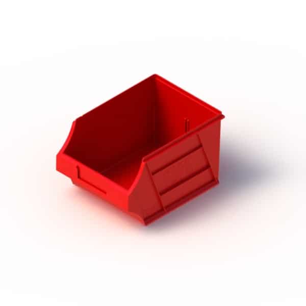 2.0L Red Tech Bin (TBR003RED)